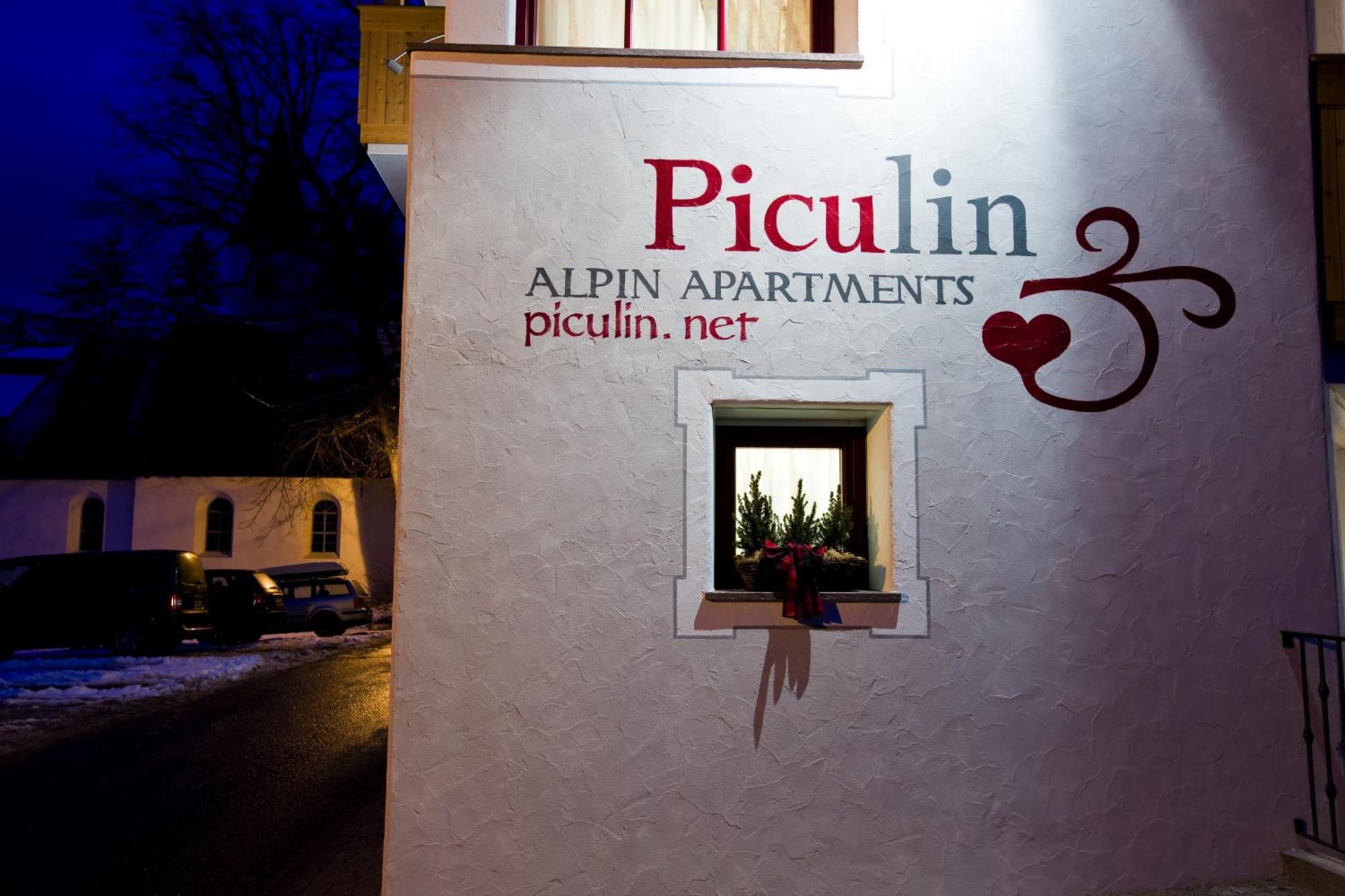 Piculin Alpin Apartments San Martino in Badia Εξωτερικό φωτογραφία